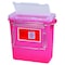 Harloff Three Gallon Sharps Container for M-Series or A-Series Carts, Direct Mount SHARPSDM - alternate 1